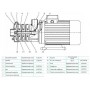Многоступенчатый насос CNP CHLF 4-60 LSWSR Многоступенчатый насос CNP CHLF 4-60 LSWSR